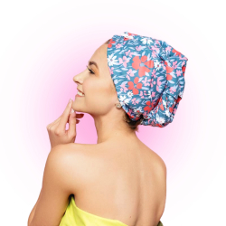 TURBAN BUTTONED towel